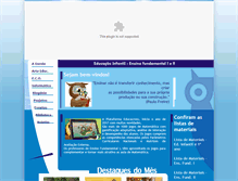 Tablet Screenshot of escolapaideia.com.br